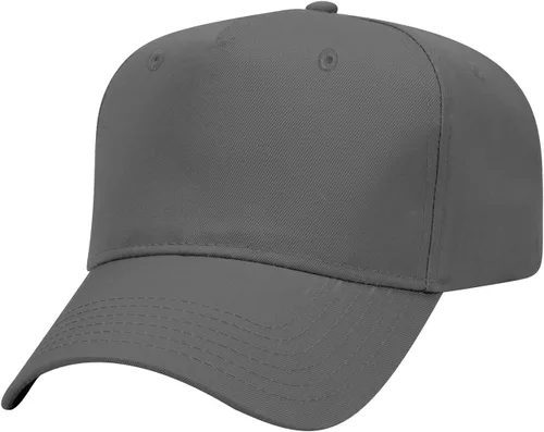 Vista 17 de OTTO Gorra de béisbol de perfil medio con 5 paneles OTTO 31-069 Negro y natural.