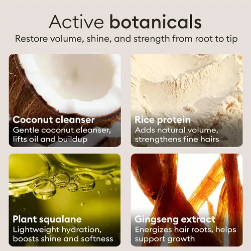 Vista 3 de Vove Juego de barras para el cabello y el cuerpo (3 barras + 3 bolsas) – Paquete de champú, acondicionador y gel de baño – Proteína de arroz