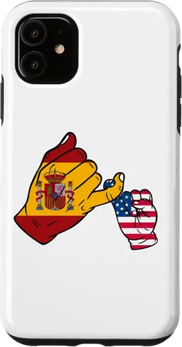 Vista 5 de iPhone 15 Parent and child Spain USA family Case