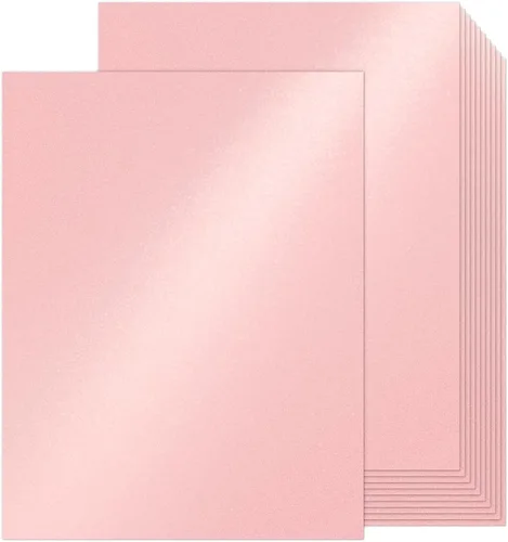 Vista 12 de Goefun - 100 hojas de papel brillante blanco brillante de 8.5 x 11 pulgadas de doble cara, papel metálico brillante de 32 libras (4.23 oz/m²)