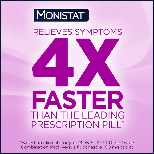 Vista 7 de Monistat Tratamiento de infección por levaduras de 7 días para mujeres, crema de miconazol (tubo de 1.59 oz) con 7 aplicadores desechables y crema
