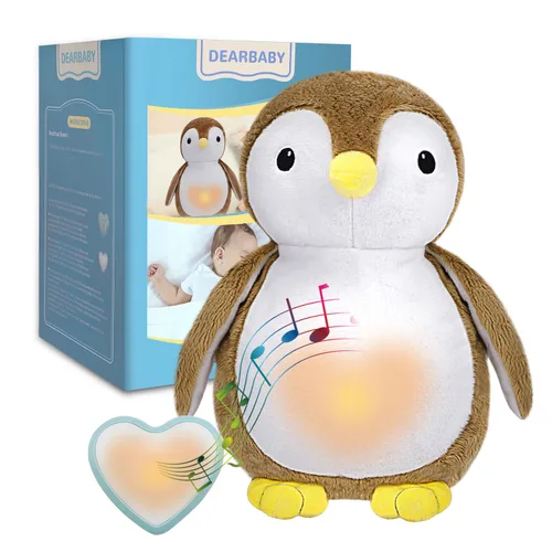 Vista 13 de DEARBABY Mamá Sosegón para Bebé, Juguetes Esenciales para Recién Nacidos de 0 a 6 Meses, Máquina de Sonido para Niña para Navidad para Guardería