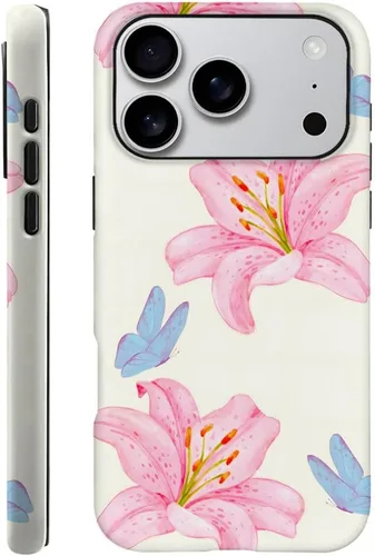 Vista 56 de Compatible con iPhone 13, Funda para teléfono duradera y a prueba de golpes con diseño de estantería de otoño - Calabaza de otoño Otoño Otoño