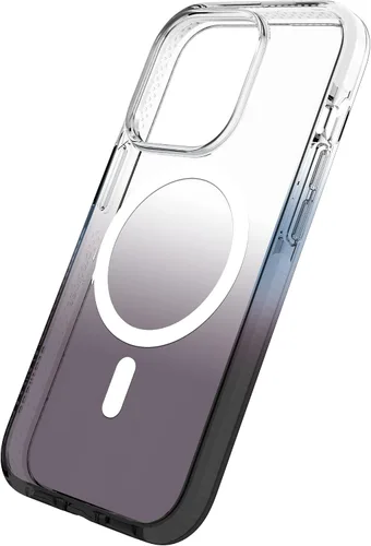 Vista 4 de Prodigee iPhone 14 Pro Max Safetee Flow Night + Mag Multicolor translúcido Prueba de caídas Cubierta de doble capa Compatible con carga NOCHE