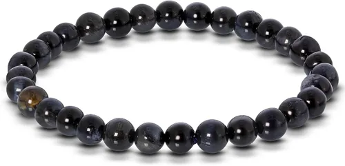 Vista 576 de Gem Avenue Handmade Round Bead Stretch Bracelet Unisex Natural Stone Beaded Jewelry for Men & Women, Elastic Wristband for Daily Wear