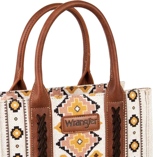 Vista 3 de Wrangler Tote Bag for Women Aztec Top Handle Satchel Purse Boho Shoulder Handbags