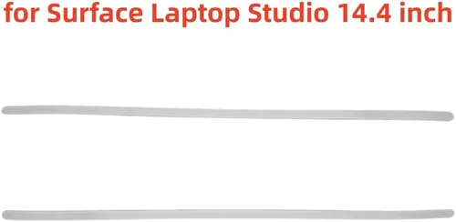 Vista 2 de Tiras de goma de repuesto para Microsoft Surface Laptop Studio 14.4 pulgadas, tiras de goma antideslizantes color gris