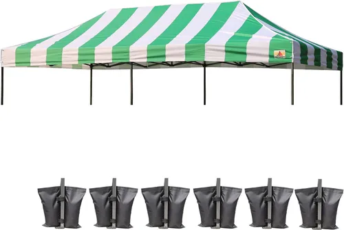 Vista 54 de ABCCANOPY Toldo de repuesto para tienda de campaña desplegable (8 x 8 pies, blanco)