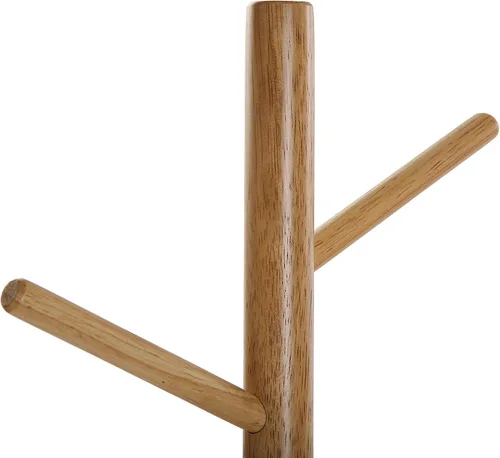 Vista 7 de Versa Malmö Perchero de pie ideal para pasillo o entrada, con 6 ganchos para ropa o bolsas o perchas para el pasillo, medidas (alto x largo x ancho)