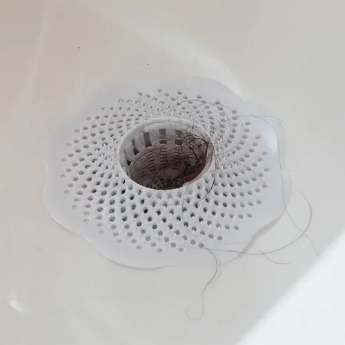 Vista 9 de Danco 10306, Protector de Tina para Pelo y Filtro, Prevención de Obstrucciones de Drenaje de Pelo, Serpiente de Drenaje, Trampa y Taladro
