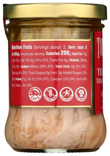 Vista 2 de Atún Tonnino Ventresca en Aceite de Oliva 6.7 oz (pack of 2)