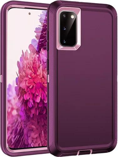 Vista 8 de Funda para Galaxy S20 Plus 5G, a prueba de golpes, a prueba de caídas, a prueba de polvo, 3 capas, protección de cuerpo completo, resistente