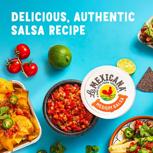 Vista 4 de La Mexicana, Salsa Mediana, 16 oz