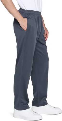 Vista 3 de TSLA Pantalones deportivos de senderismo para hombre, elásticos, pantalones rectos, pantalones deportivos ligeros con bolsillos laterales