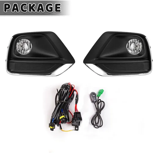 Vista 7 de Conjunto de luces antiniebla para Chevy Trax Chevrolet Driver Passenger 2017, 2018, 2019, 2020, 2021, 1 par