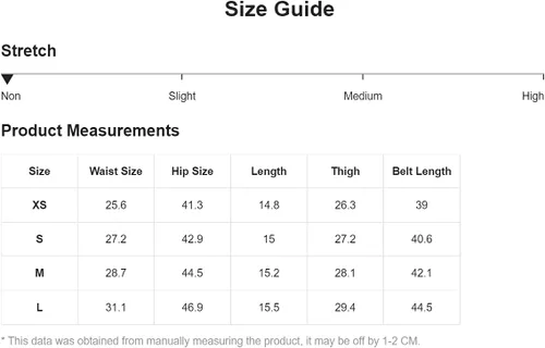 Vista 6 de MakeMeChic Pantalones cortos de cuero para mujer