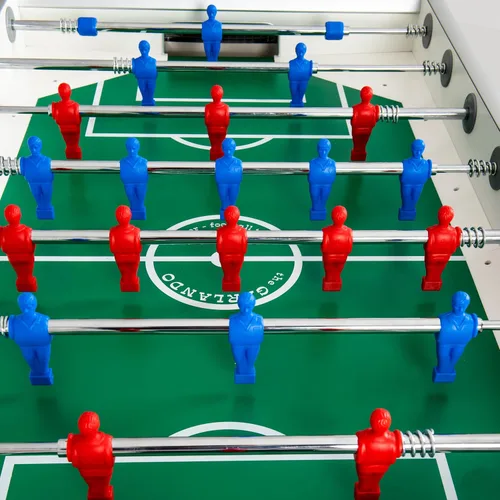 Vista 4 de Garlando Resistente a la intemperie, interior y exterior - Mesa de fútbol premium para sala de juegos, bares y patios