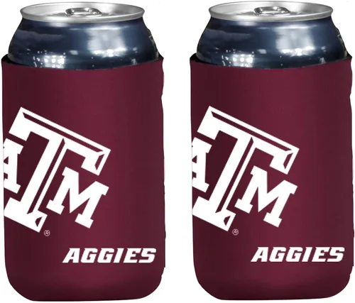 Vista 21 de Kolder College Team - Juego de 2 soportes para latas aislados con el logotipo del equipo (Air Force (Falcons)