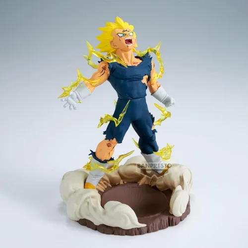 Vista 2 de Banpresto - Dragon Ball Z - Majin Vegeta, Figura de Caja Histórica