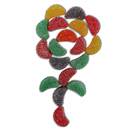 Vista 8 de Smarty Stop Caramelos Surtidos en Forma de Gajos (2 LB)