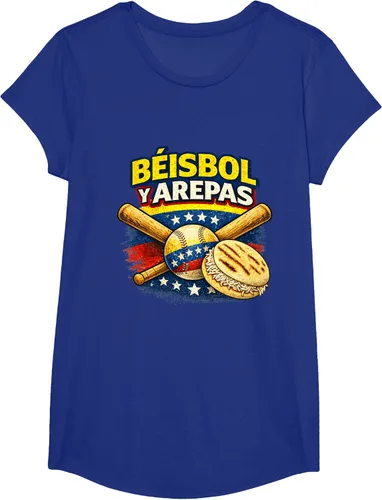 Vista 71 de Camiseta Beisbol y Arepas Venezuelas Baseball Pride Team 2026