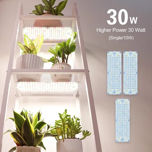 Vista 3 de 3 paquetes de luces de cultivo de panel ultradelgado 2025 para inicio de semillas, vegetales, invernadero y plantas bajo gabinete y estante