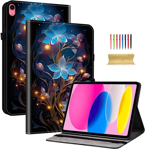 Vista 28 de Dteck Funda delgada para Apple iPad mini de 8.3 pulgadas (A17 Pro), Mini (6ª generación) de 8.3 pulgadas con función de encendido automático