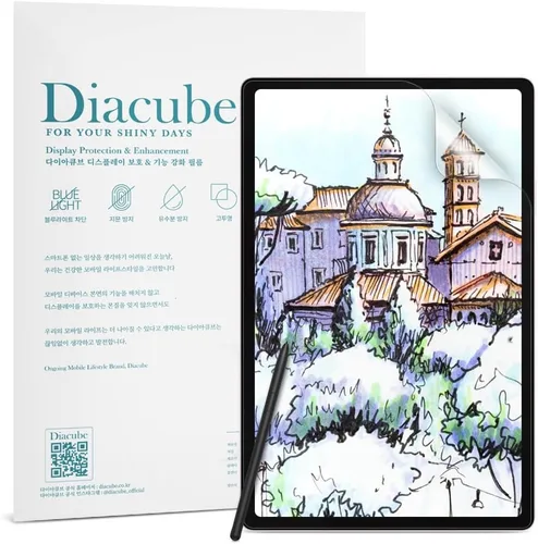 Vista 6 de [Paquete de 2] Protector de pantalla Paperfeel para Samsung Galaxy Tab S6 Lite de 10.4 pulgadas (2024/2022/2020), película PET mate antirreflejos