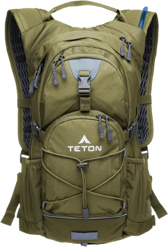 Vista 23 de Teton Oasis/Trailrunner Mochila de hidratación – Paquete de agua ligera con bolsa de 2L/3L para senderismo, correr, ciclismo, ciclismo – Tamaños