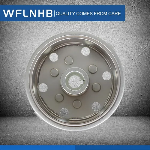 Vista 7 de WFLNHB Reemplazo de tuerca de volante aligerado/equilibrado CNC para Yamaha Banshee YFZ350 1987-2006