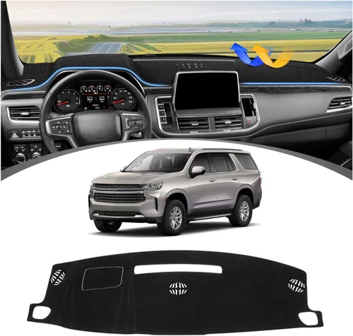 Vista 60 de FIILINES Cubierta para tablero Compatible con Mazda 3 2010-2013 Accesorios Tapete para tablero para Mazda 3 Accesorios Tapete para salpicadero