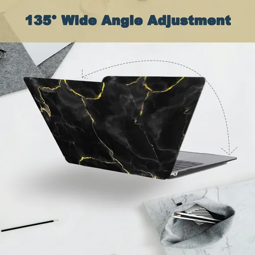 Vista 115 de Funda compatible con MacBook Air de 11 pulgadas 2015-2010 A1465 A1370, diseño impreso de plástico para laptop, carcasa protectora Air de 11.6