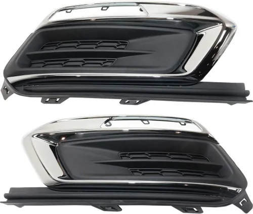 Vista 5 de KarParts360 Para 2015 2016 Chevy Cruze niebla luz bisel/cubierta lado conductor sustituye GM1038184