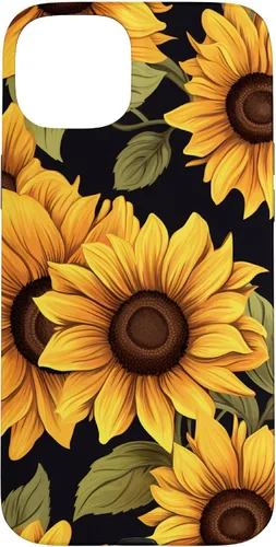 Vista 9 de Aesthetic Sunflowers Funda con diseño de flores silvestres para iPhone 17