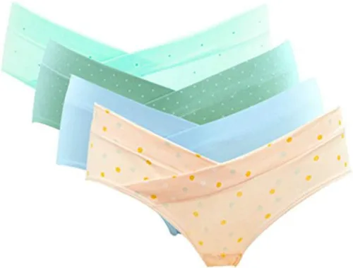 Vista 3 de Giftpocket- Calzones de maternidad para mujer, ropa interior saludable, paquete múltiple
