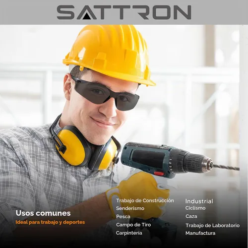 Vista 3 de Gafas de seguridad teñidas paquete de 48, lentes de humo oscuro con protección UV, gafas de sol de seguridad para hombres y mujeres, protección