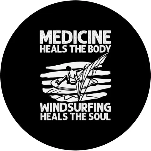 Vista 3 de Windsurfing Surfing Board Water Sports PopSockets Swappable PopGrip
