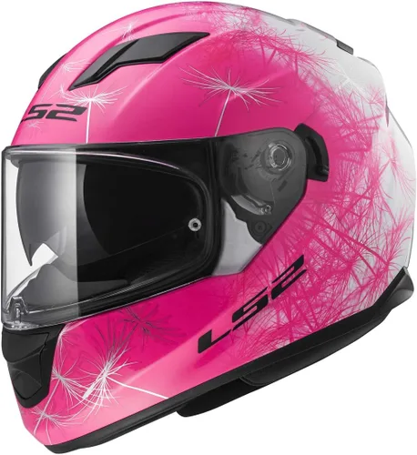 Vista 4 de LS2 Casco integral Stream Street Casco Ninja Red Blue