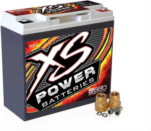 Vista 5 de XS Power Batería de arranque automotriz AGM de 12 V y 1,000 amperios de la serie S680 con terminal