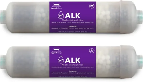 Vista 7 de Express Water Reemplazo del filtro de agua alcalino - Mineral, antioxidante, pH+ - 10 pulgadas - Sistema de ósmosis inversa y debajo del fregadero