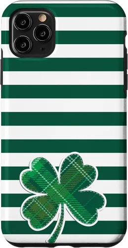 Vista 13 de Funda de trébol verde para iPhone 16 Día de San Patricio