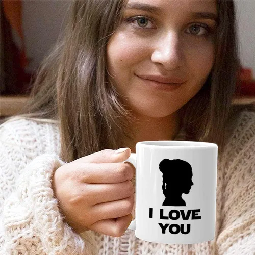 Vista 7 de Taza de café para parejas, 11 onzas, color blanco, I love you i know Relationship Lovers Partner