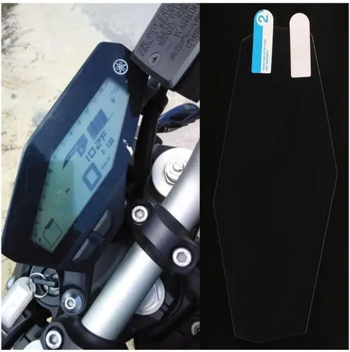 Vista 3 de Velocímetro Scratch Film para Yamaha MT09 MT 09 MT-09 FZ09 FZ 09 FZ-09 FZ-09 motocicleta Cluster Scratch Cluster Protector de película de protección