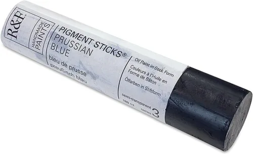 Vista 64 de R&F Handmade Paints - Pigmento profesional al óleo en barra, naranja lizarina, 6.4 fl oz