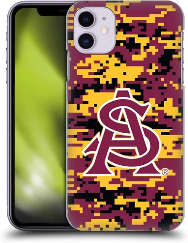 Vista 16 de Head Case Designs Officially Licensed Arizona State University ASU Banner Hard Back Case Compatible with Apple iPhone 11