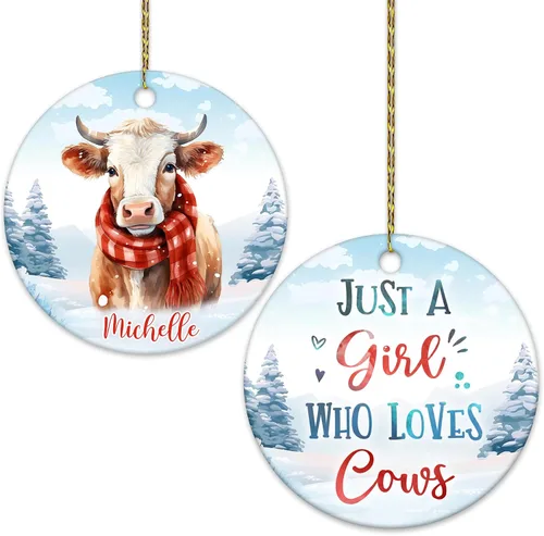 Vista 21 de Hyturtle Adorno de Navidad personalizado, con nombre personalizado, círculo de cerámica, para amantes de las abejas, decoración de árbol, regalo