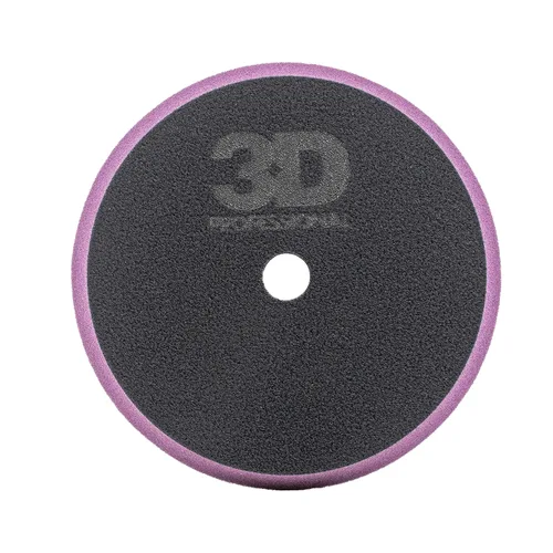 Vista 2 de 3D Almohadilla de corte de espuma púrpura oscuro Cortes compuestos rápidos para eliminar defectos de pintura Grado profesional Acabado