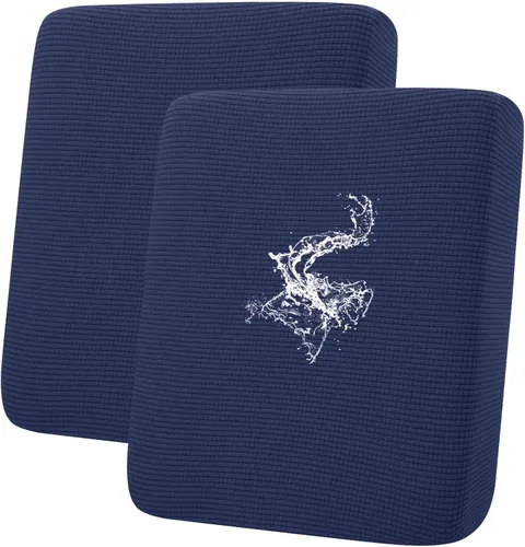 Vista 36 de Fundas impermeables para sofá seccional, fundas de cojín antideslizantes para sofá Ajuste seccional en forma de L, tela jacquard elástica, parte
