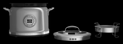 Vista 4 de KitchenAid KMC4241SS - Olla multicocción - Acero inoxidable (renovado)