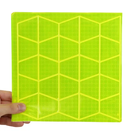 Vista 3 de MyHardHatStickers - Adhesivos para casco trapezoidal, reflectantes, retro, 2.25 x 1.75 pulgadas, paquete de 25